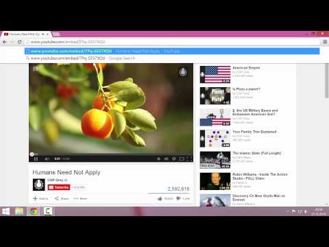 Tutorial: Make a youtube video fit the browser window