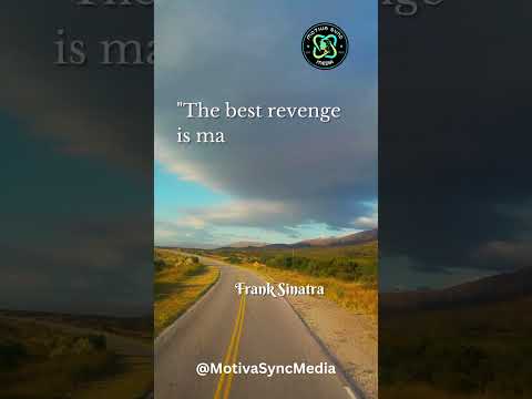 Achieving Success as the Best Revenge #MotivaSyncMedia #SuccessRevenge #motivation #inspiration