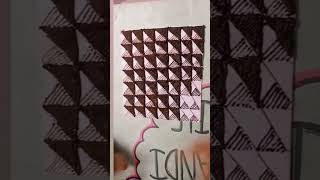 beautiful checkbox design #mahendilover #art #mahendi #youtubeshorts #drawing #mehandi #artist