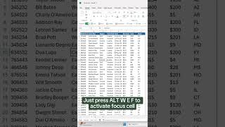 10-second Excel tip that'll save you hours. 🤯
