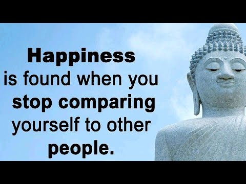 Buddha Quotes On HAPPINESS | Buddhist Teaching | Buddha Teaching | Buddha Hand