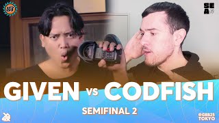 Given 🇮🇩 vs Codfish 🇦🇺 | Oceania and South East Asian Regional GBB25 Qualifier | Semi Final
