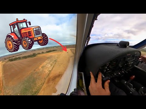 TRACTOR on the RUNWAY?! | J2PP 018