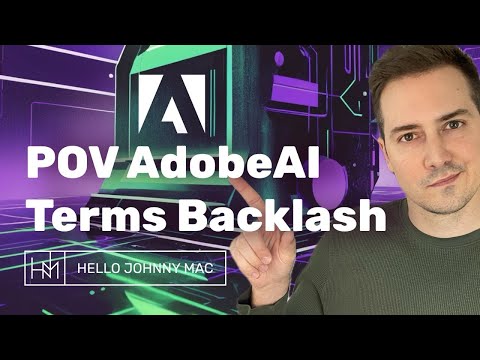 Adobe AI Terms Spark Massive Backlash - My POV
