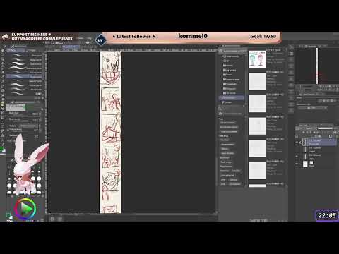 Making a webtoon part 8
