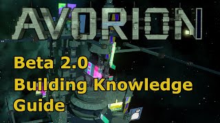 Avorion Beta 2.0 Building Knowledge Guide