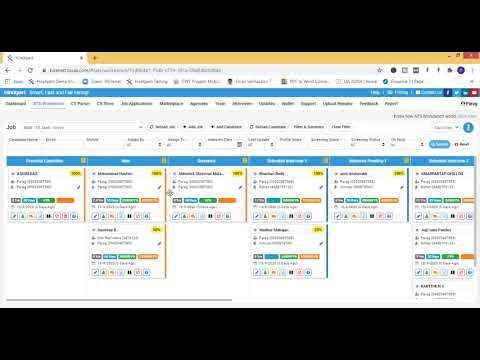 What can be done using HireXpert's ATS?