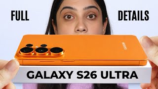 Galaxy S26 Ultra India Launch 🚀 Final Specs & Price Leak!