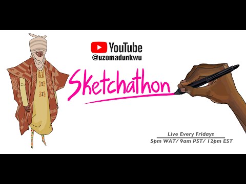 Sketchathon 20 | Watch Me Design Characters For Animation
