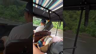 Inulan sa biyahe galing sa camping kasama ang #bajajmaximaz ✨