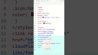 HTML Tutorial for Beginners / html learn / icon globe search tag