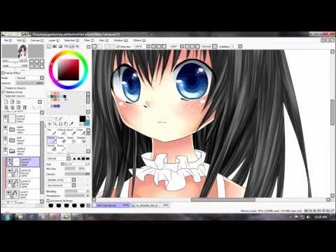 emi shizuka speed paint