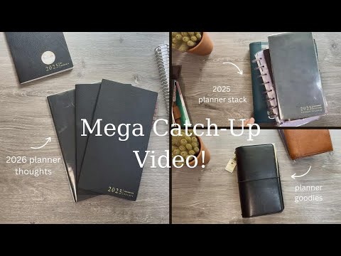 Mega Catch-Up Video | Lots of Mini-Hauls | 2026 Planner Thoughts!