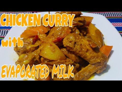 How to cook CHICKEN CURRY WITH EVAPORATED MILK | By pards