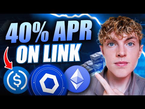 Earn 40% APR on Chainlink LINK Token with Liquidity Pools (DeFi Passive Income)