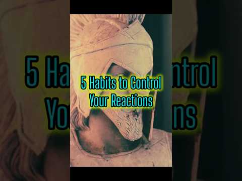 5 Habits | Control Your Reactions: Strength lies in responding, not reacting​​ #DailyDoseCereal