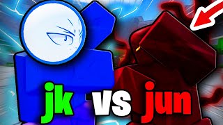 LORE Accurate JUN COOKS JK SHINJI Abuser(Ragequits)..💀 | Legends Battlegrounds