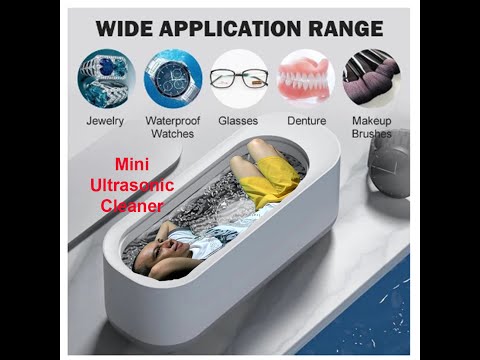 Mini UltraSonic Cleaner(Purchased From Shopee)