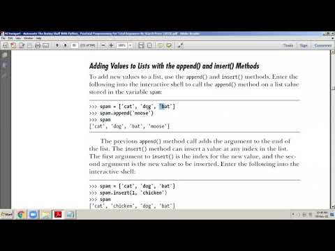 App Dev using Python - Class 17  - List Methods   index,append,insert,sort,reverse