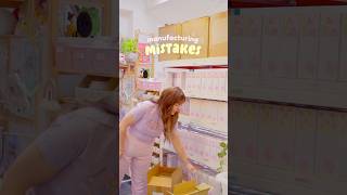 Manufacturing mistakes & overstocking! 😆🤭😳 #smallbusiness #smallbusinessvlogs #smallbiz