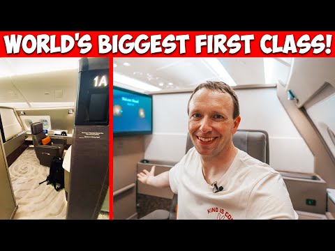 Inside the World's Largest First Class Suite