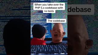 No hate to #phpc but when it hasn’t been upgraded  #softwareengineer #techtok #programminghumor