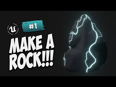 Make a stylized rock | Bound Forest | Tutorial series #1