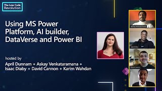 Low Code Revolution - Using MS Power Platform, AI builder, DataVerse and Power BI