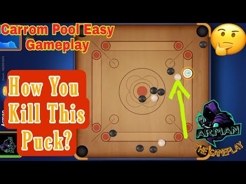 Carrom Pool Easy Gameplay // #carrompool #shorts #️⃣ #tot
