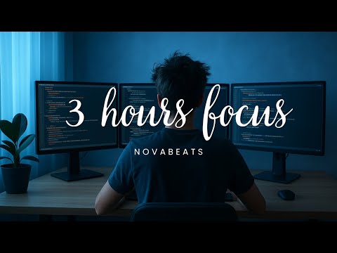 3 Hour Late Night Study Session | Calm Lofi Music | Deep Focus