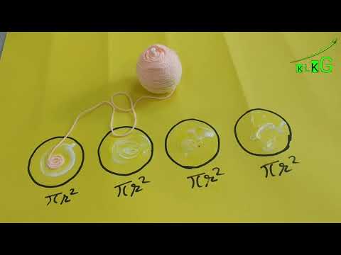 Maths Project - Activity for class 10 How to prove  of surface area of sphere