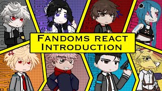 Fandoms React INTRODUCTION! || 2x SPEED