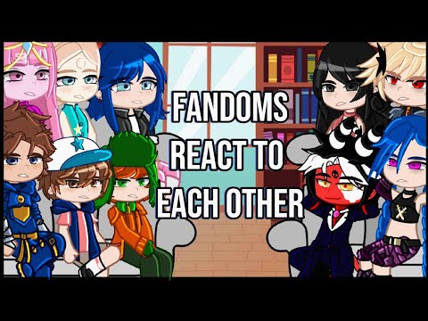 Fandoms react | introductions (0.5/?) | SU,MHA, Gravity Falls, Helluva boss, South park, total drama