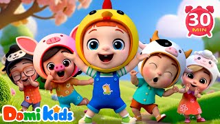 Little Duck, Quack Quack! 🐤🎵 Fun Animal Songs & Kids Dance | Nursery Rhymes | Domi Kids