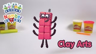 Clay Arts and Crafts | Alphablocks & Numberblocks |  @Blocks-Universe