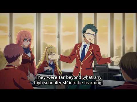 COTE - Class D is surprised by Ayanokōji perfect score