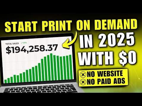 How to Start a Print on Demand Business in 2025 (Step by Step)