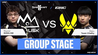 Reynor vs Maru | StarCraft II at EWC 25 - Day 2 - Group Stage
