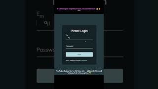 Amazing form input wave effect using only HTML & CSS! #webdevelopment #webcoding #formdesign #shorts