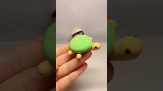 "Adorable Handmade Turtle Figurine | DIY Clay Art Short" #DIY #ClayArt #HandmadeCrafts #TurtleDesign