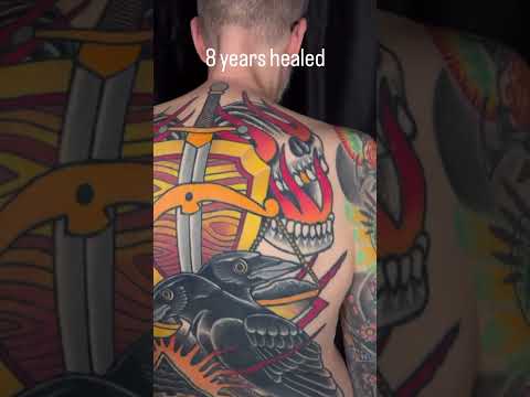 8-Year Tattoo: Fresh as Day One? 😮