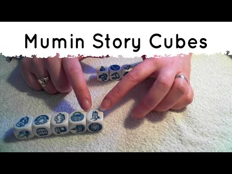 ASMR - Mumin/Moomin Storytelling Dice in Swedish