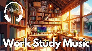 🎧 Anime Lofi Zen | Chill Study Music with Relaxing Bookshelf Ambience for Productivity 📚✨