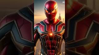 iron man and Spiderman hybrid photo generate by #computationalphotography #visualcomputing #stylegan