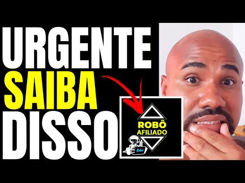 ALERTA -  Robo Afiliado Saiba A verdade? Robo Afiliado Saiba Toda A verdade A gora Mesmo