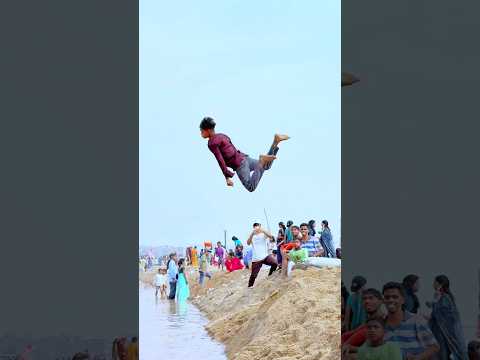 Boy for real Action talent🙏please support me YouTube channel 😰#flipjump #talentedboystunt