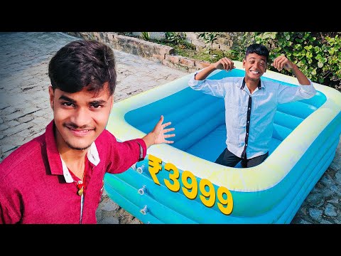 I Bought Biggest Portable Swimming Pool