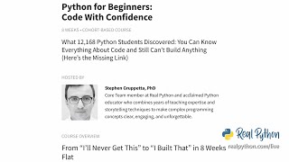 Learn Python in 8 Weeks: Live, Guided & Beginner-Friendly!