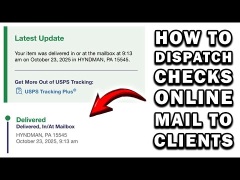 HOW TO DISPATCH WIRE CHECKS ONLINE! SURE CASHOUT 💰💰💰 MOVE CHECKS TO SURE CLIENTS! #check #dispatch