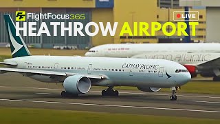 Heathrow Airport Live - STRONG GUSTS - Saturday 4th October 2025 #STORMAMY